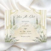 Hochzeit im Blumen Garten  Save The Date