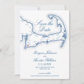 Hochzeit im Coonamessett Inn Save The Date (Vorderseite)