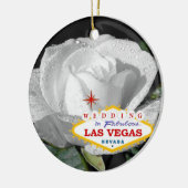 Hochzeit im fabelhaften Las Vegas Ornament (Links)