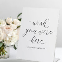Hochzeit im Gedächtnis wünscht, Sie wären hier ele