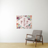 Hochzeit im Herbst Back Drop, Holiday Foto Stand D Wandteppich (Beispiel (Horizontal))