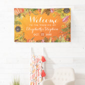 Hochzeit im Herbst Begrüßung Herbstmaple Blätter P Banner (Insitu)