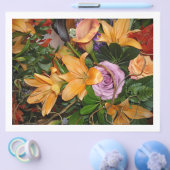 Hochzeit im Herbst Blume Flyer (Einzeln)