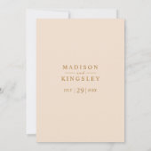 Hochzeit im Herbst 🍂 Deep Blue Floral Elegante 💙 Einladung (Rückseite)