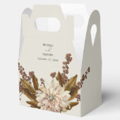 Hochzeit im Herbst der Wasserfarben im Herbst Geschenkschachtel (Geöffnet)