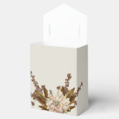 Hochzeit im Herbst der Wasserfarben im Herbst Geschenkschachtel (Geöffnet)