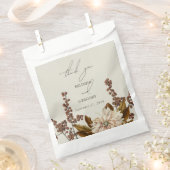 Hochzeit im Herbst der Wasserfarben im Herbst Geschenktütchen (Ausgeschnitten)