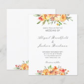 Hochzeit im Herbst des Haushalts (Vorne/Hinten)