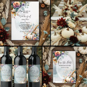 Hochzeit im Herbst Einladung