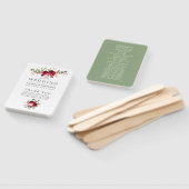 Hochzeit im Herbst Floral Programm Fächer (Non-assembled)