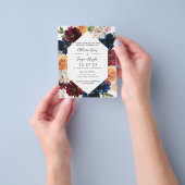 Hochzeit im Herbst | Flyer Haushalt (Gruppe)