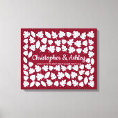 Hochzeit im Herbst Gästebuch Alternative 75 Blätte (Vorderseite)