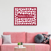 Hochzeit im Herbst Gästebuch Alternative 75 Blätte (Insitu (Wohnzimmer))