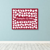 Hochzeit im Herbst Gästebuch Alternative 75 Blätte (Insitu (Holzboden))