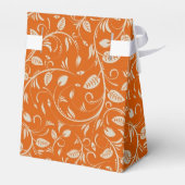 Hochzeit im Herbst Gefälligkeitsbox Geschenkschachtel (Rückseite)