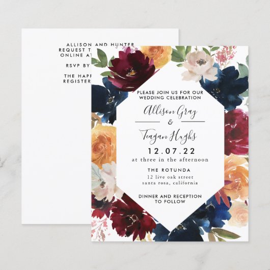 Hochzeit im Herbst | Haushalt (Vorne/Hinten)