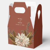 Hochzeit im Herbst Herbst Flora und Fauna Geschenkschachtel (Geöffnet)