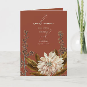 Hochzeit im Herbst Herbst Flora und Fauna Programm