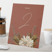 Hochzeit im Herbst Herbst Flora und Fauna Sockelschild (In Situ)