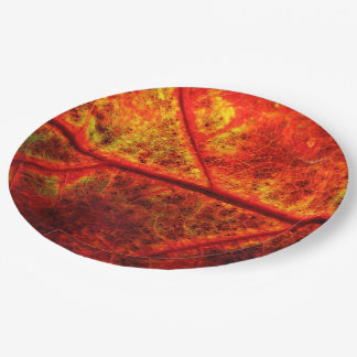 Hochzeit im Herbst Herbst Rustikales Leaf Foto Nah Pappteller