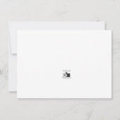 Hochzeit im Herbst im Herbst Speichern der Datumsk Save The Date (Rückseite)