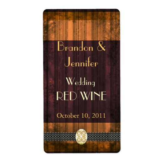 Hochzeit im Herbst Mini Weinkeller (Vorne)
