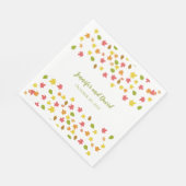 Hochzeit im Herbst Napkins Serviette (Ecke)