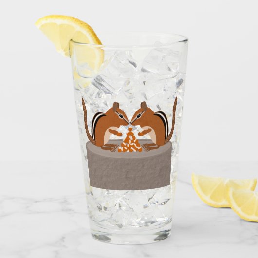 Hochzeit im Herbst niedlicher Chipsätze Glas (Vorderseite Ice)