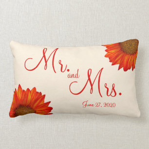 Hochzeit im Herbst Pillows Sunflower Lendenkissen