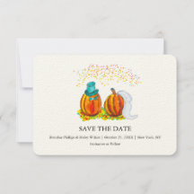 Hochzeit im Herbst Pumpkins