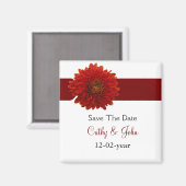 Hochzeit im Herbst Speichern des Datums-Magneten Magnet (Vorderseite/Rückseite)