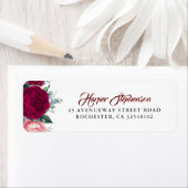 Hochzeit im Herbst von Burgund Rote Flora (Insitu)