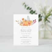 Hochzeit im Herbst von Haushaltspumpen (Stehend Vorderseite)