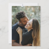 Hochzeit im Herbst von Herbst-Blättern Save The Date (Rückseite)