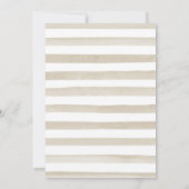 Hochzeit im Herbst von White and Gold Floral Pumpk Dankeskarte (Rückseite)