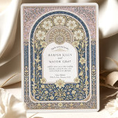 Hochzeit im Jugendstil Einladung