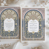 Hochzeit im Jugendstil Einladung