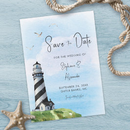 Hochzeit im Leuchtturm Save The Date