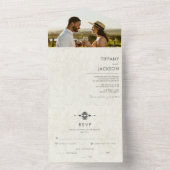 Hochzeit im Südwesten des Fotos All In One Einladung (Innen Boden)