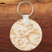 Hochzeit im tropischen Mittelmeer Schlüsselanhänger (Rückseite)