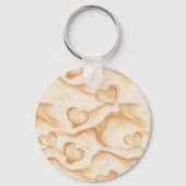 Hochzeit im tropischen Mittelmeer Schlüsselanhänger (Rückseite)