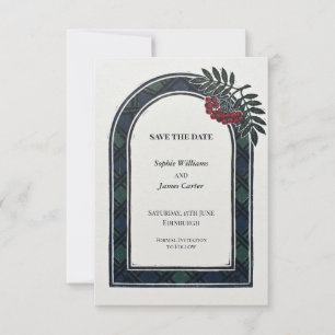 Hochzeit im viktorianischen Highland Lodge Henders Save The Date
