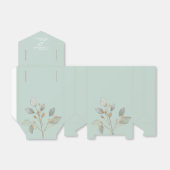 Hochzeit im Wasserfarbengarten Geschenkschachtel (Ungefaltet)