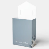 Hochzeit im Winter blühend-weiß Geschenkschachtel (Geöffnet)