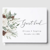 Hochzeit im Winter Gästebuch (Vorderseite)