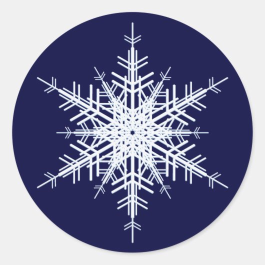 Hochzeit im Winter-Sticker Runder Aufkleber (Vorderseite)