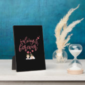 Hochzeit immer und für immer fotoplatte (Seite)