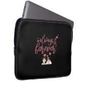 Hochzeit immer und für immer laptopschutzhülle (Vorne Rechts)