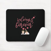 Hochzeit immer und für immer mousepad (Mit Mouse)