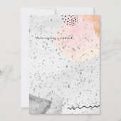 Hochzeit in Aquarellen Einladung (Vorderseite)